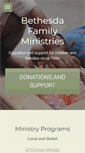 Mobile Screenshot of bethesdafund.org